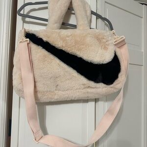 Nike Sportswear Faux Fur Tote